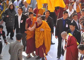 Arrival of the Dalai Lama