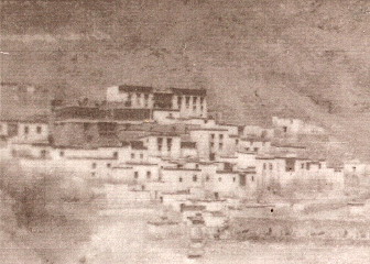 Original Sed-Gyued Monastery in Tibet