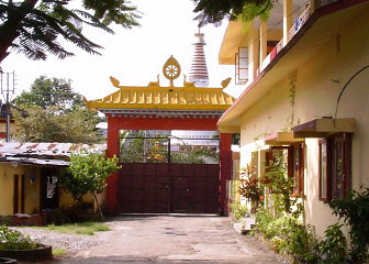 Monastery's Gate from inside